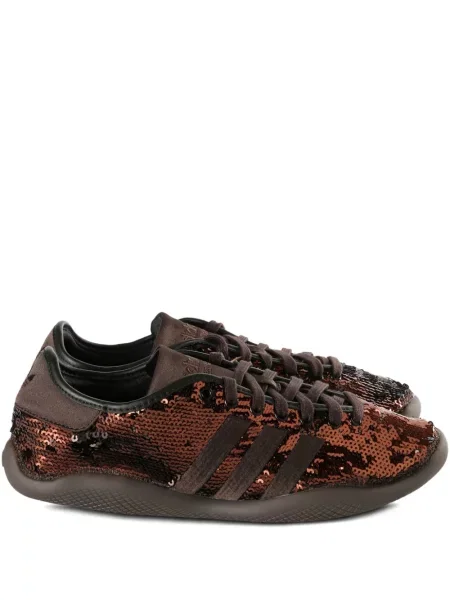 Sneakerși Adidas Adizero cu dungi cu paiete roșu