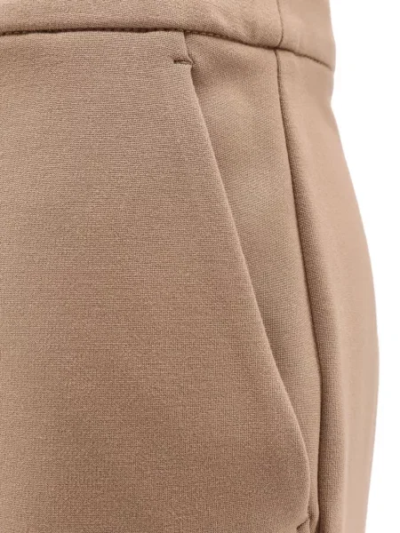 Pantaloni croiți Max Mara maro