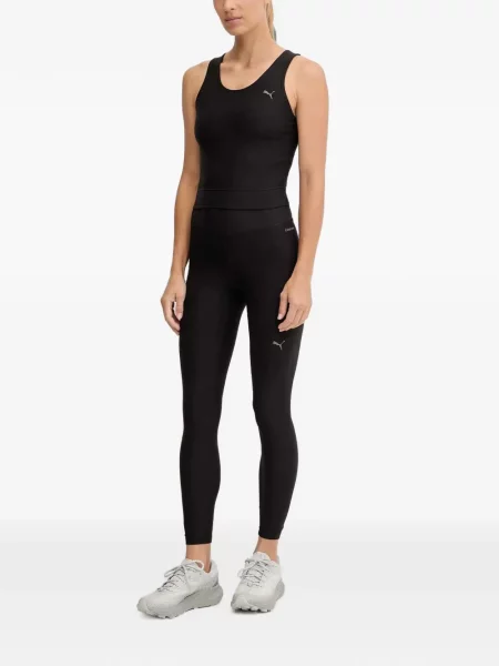 Leggings Puma cu imagine negru