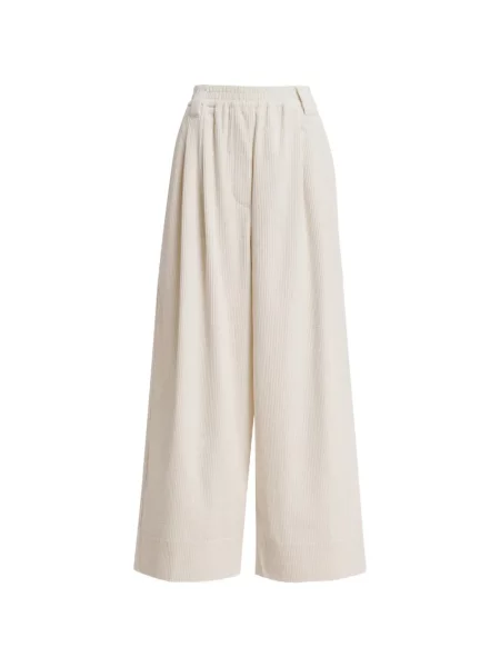 Pantaloni Essentiel Antwerp de catifea cord