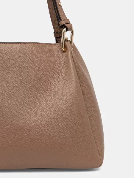 Shopperka Furla skórzana brązowa