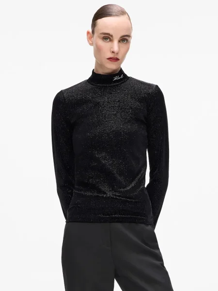 Heláncă Karl Lagerfeld negru