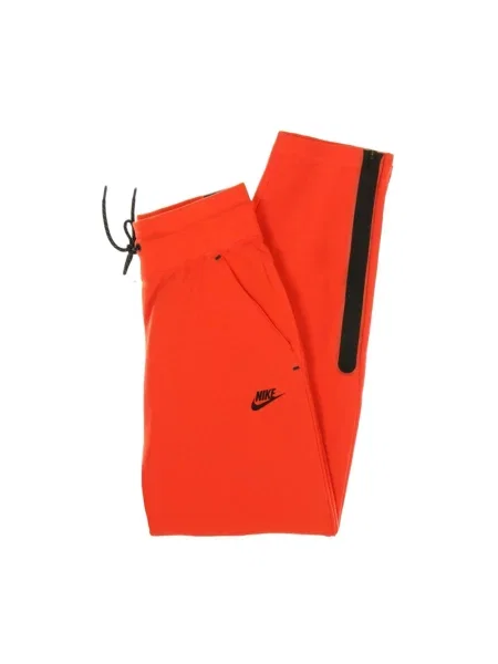 Lekkie spodnie dresowe Nike polarowe czerwone