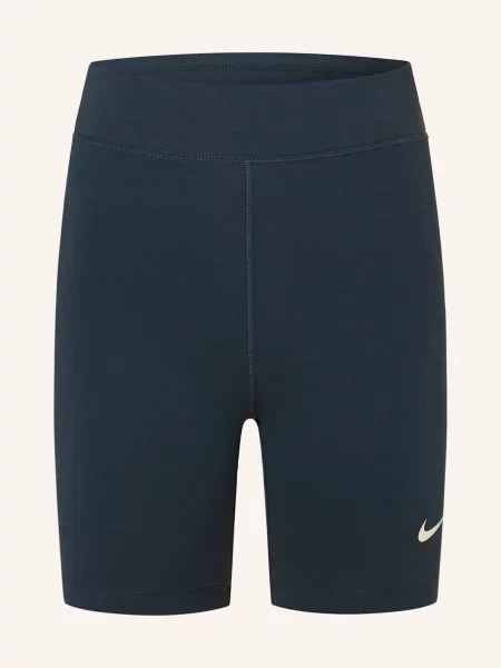 Šortky Nike Sportswear Classic High-Waisted 8" Biker armory navy/sail tmavě modré