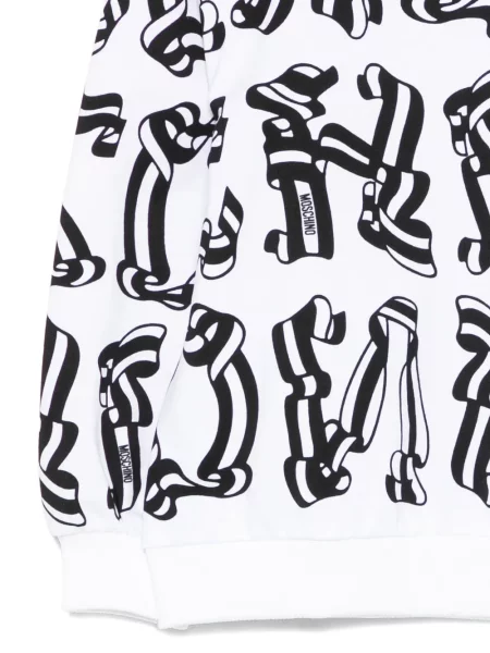 Bluza dziecięca Moschino biała