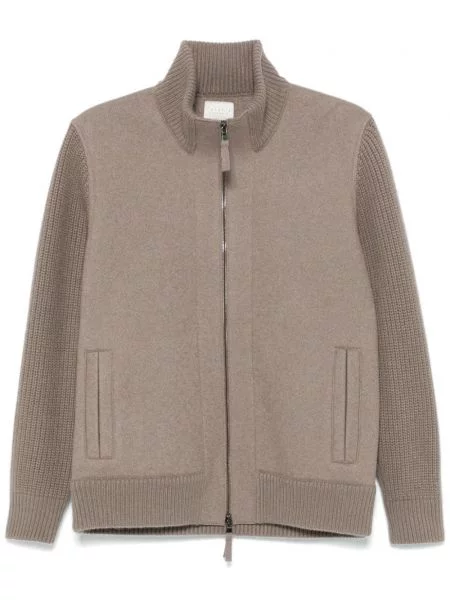 Кашмирено яке Lunaria Cashmere кафяво