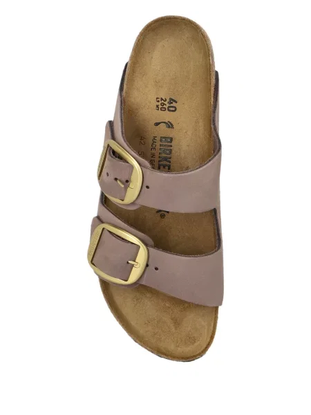 Sandalai Birkenstock su sagtimis violetinė
