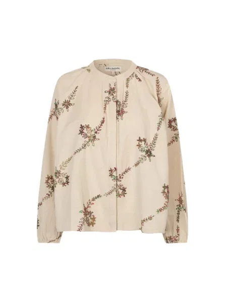 Lollys Laundry Bluzka beige beżowa