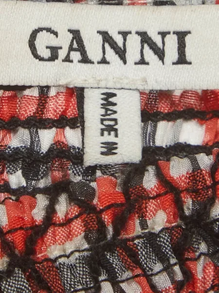 Top Ganni roșu