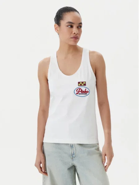 PINKO Топ Noel білий