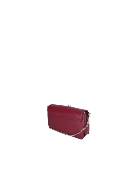 Torebka crossbody Love Moschino skórzana czerwona