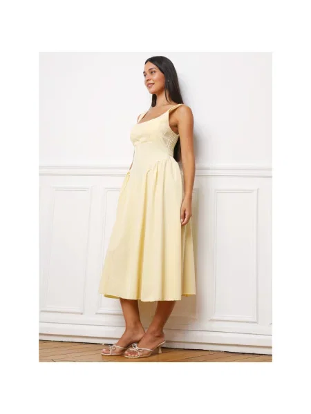 Haljina La Modeuse žuta