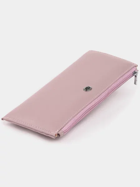 ST Leather Accessories Гаманець Шкіра рожевий
