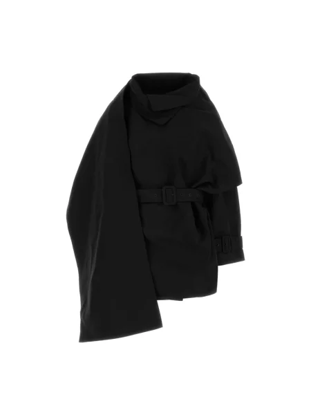 Mały mały płaszcz Entire Studios czarny