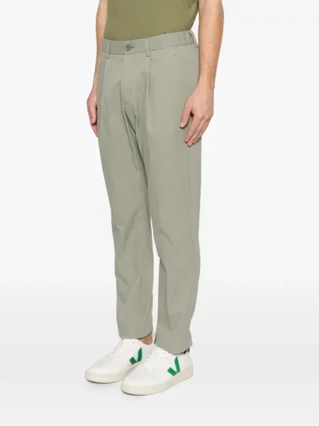 Pantaloni Herno plisate verde