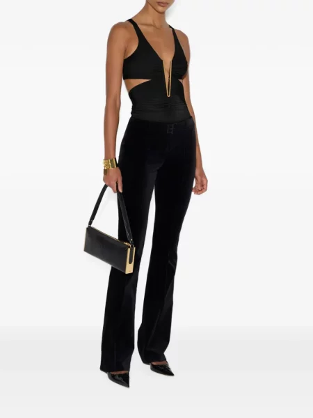 Body Elisabetta Franchi drapat negru