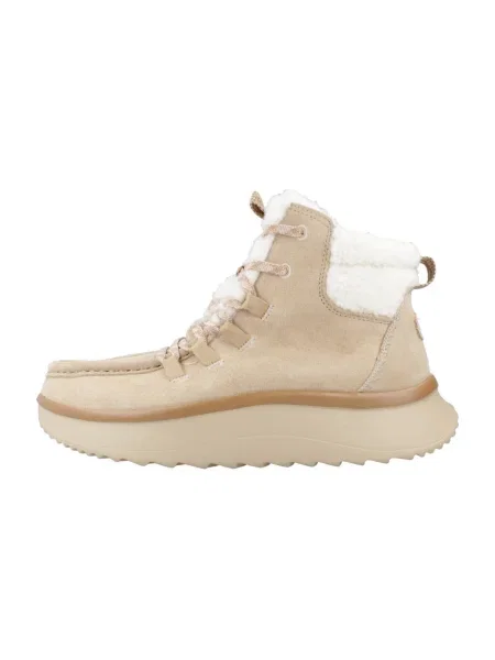 Pantofi Heydude din piele de căprioară maro