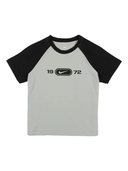 Tricou Nike din fleece plisat până la genunchi albastru