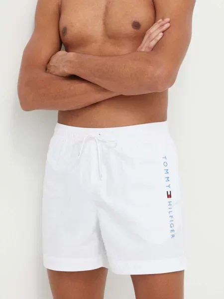 Fürdőruha Tommy Hilfiger fehér