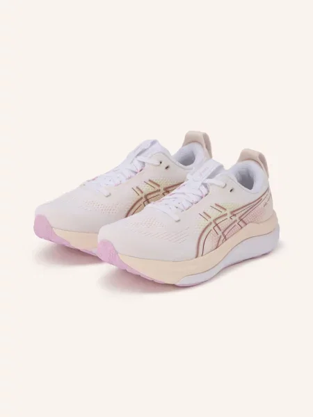 Asics Běžecké Boty Gel-Kayano 33 / krémová / světle červená bílá