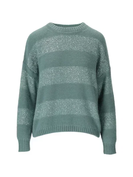 Sweter Max Mara wełniany zielony