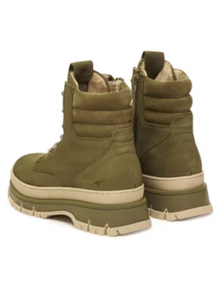 Polokozačky Tamaris khaki
