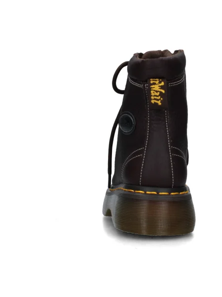 Šnurovacia obuv Dr. Martens Buzz Tmavo hnedá