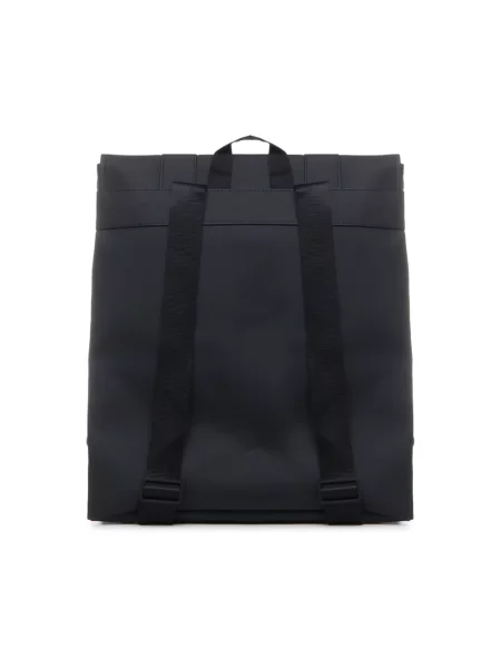Rains MSN Bag Black Unisex Plecaki i torby Rains Size: One size czarny