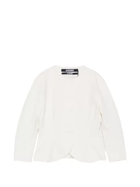 Vestă Jacquemus alb