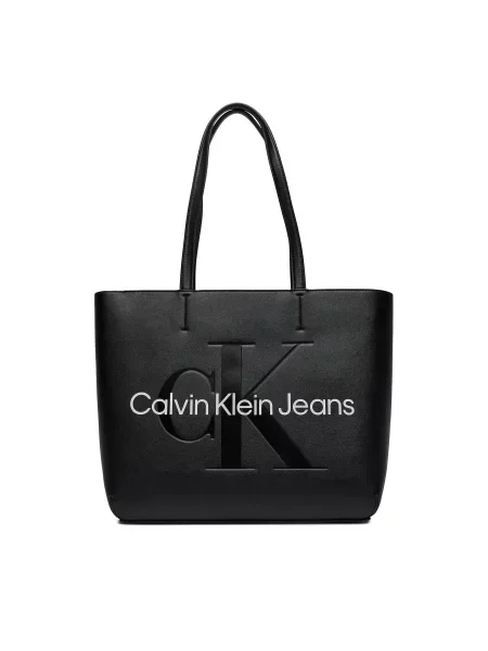 Τσάντα Calvin Klein Jeans μαύρο