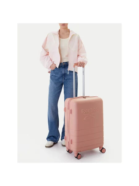Srednji kofer Reebok ružičasta