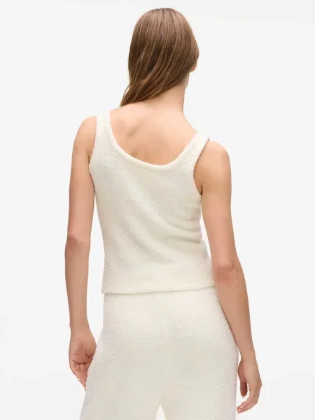 Футболка без рукавів Karl Lagerfeld білий