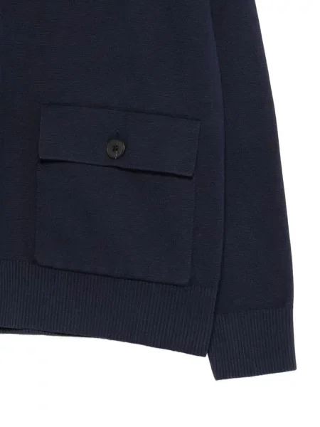 Cardigan Arovescio albastru