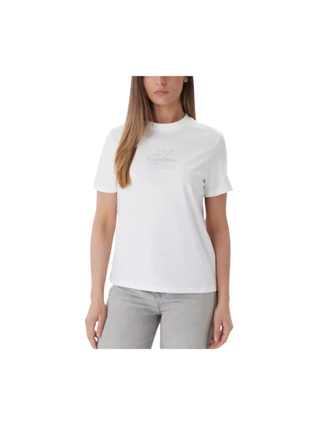 Calvin Klein Jeans T-shirt biała