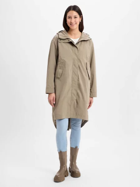 Ragwear płaszcz z dżerseju Sinatry Kobiety jednolity S zielony