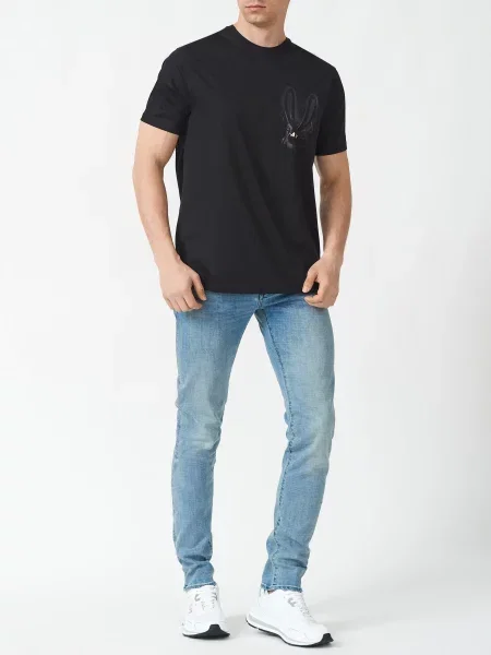 Джинси Armani Exchange блакитні