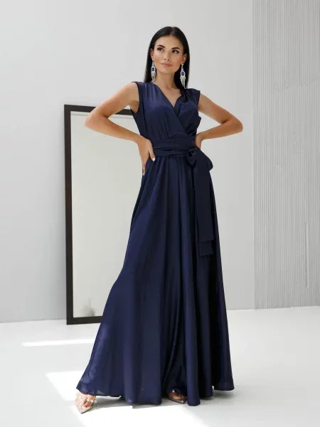Макси платье Jadone Fashion синее