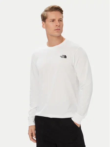 The North Face Marškinėliai ilgomis rankovėmis Evolution Box Nse balta