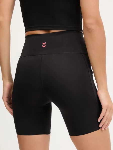 Однотонные шорты Hummel черные