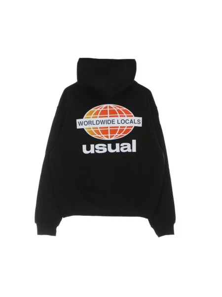 Bluza z kapturem Usual gradientowa czarna