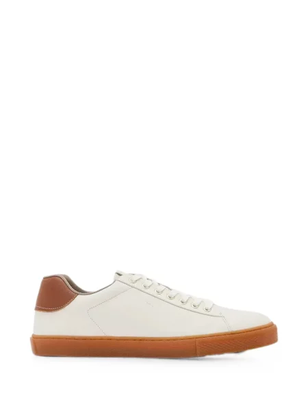Sneakerși Allsaints cu autograf alb