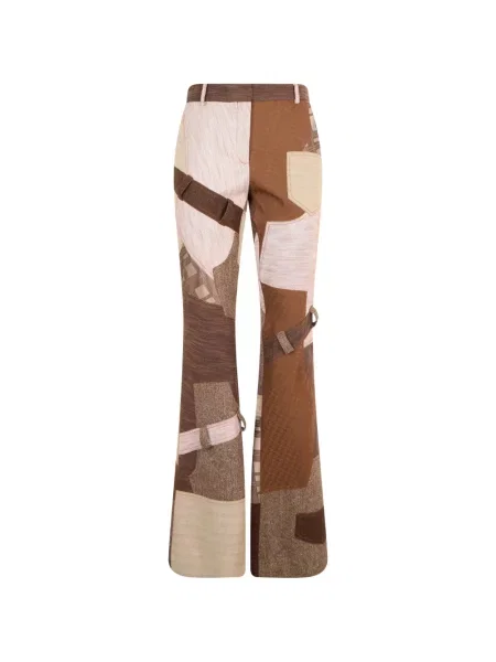 Pantaloni Moschino maro
