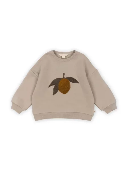 Konges Sløjd lyocell keverék szoknya LOU TERRY SWEAT SHIRT OCS bézs
