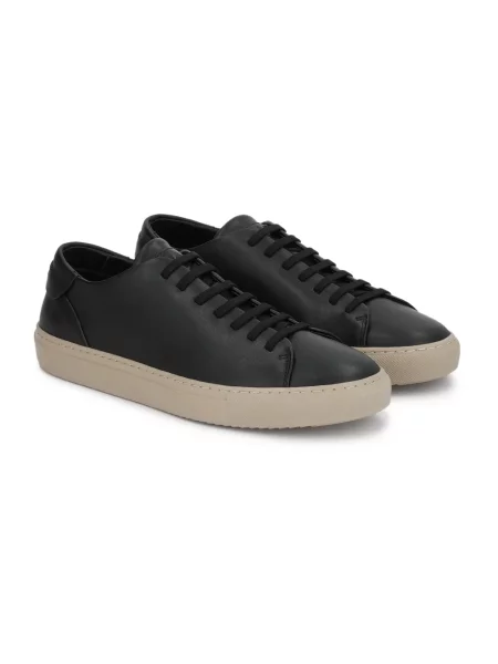 Sneakersy Kazar skórzane czarne