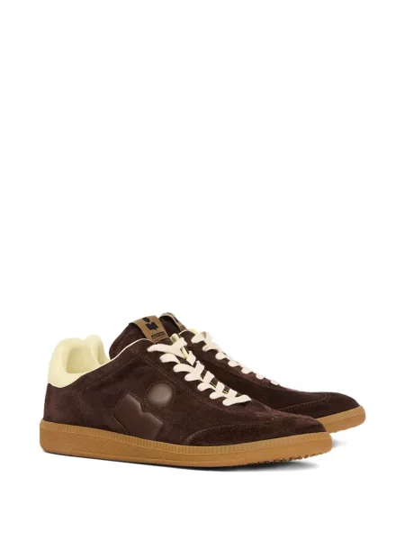 Sneakerși Marant din piele de căprioară maro