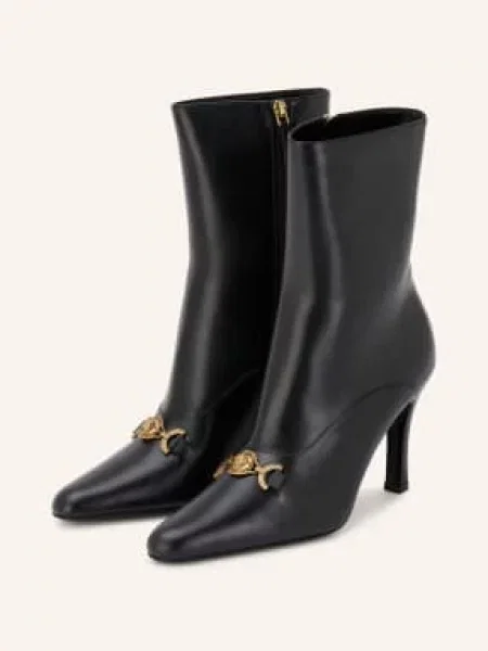 Versace Botki Marisa schwarz czarne