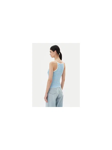 Pieces Felső Jane Slim Fit kék