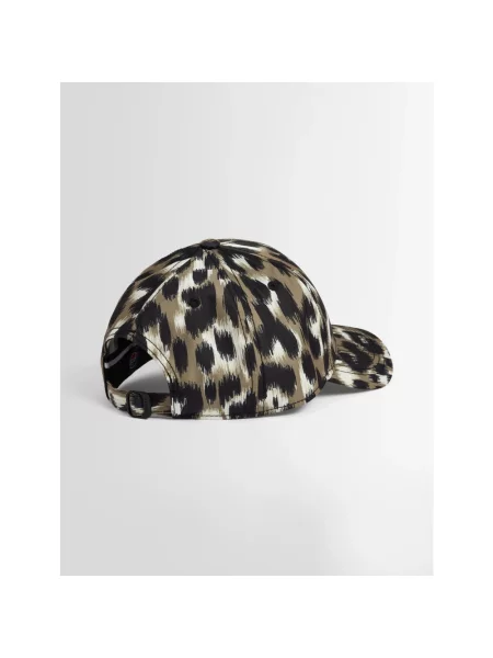 Fusalp czapka bejsbolowa LEOPARD CAP brązowa