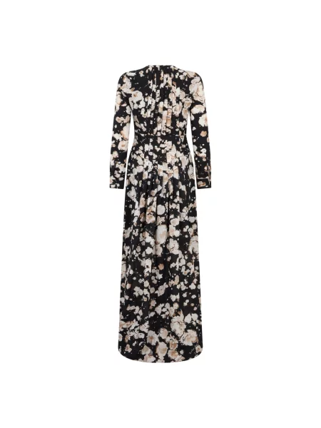 Długa sukienka maxi Moschino w kwiatki