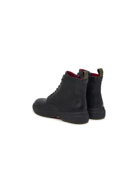 Gležnjarji Tommy Hilfiger Hilfiger Outdoor Warm Lth Boot črna